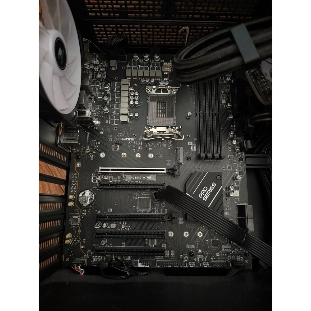 MSI PRO B760-VC WIFI Intel ATX DDR5 Motherboard (Board & I/O Shield Only)